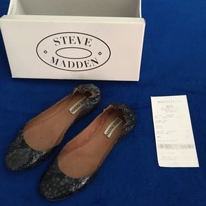Steve Madden Koool Blue Snake Shoes